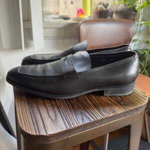 To Boot New York Adam‎ Derrick Mens Black Leather Penny Loafers Size 12